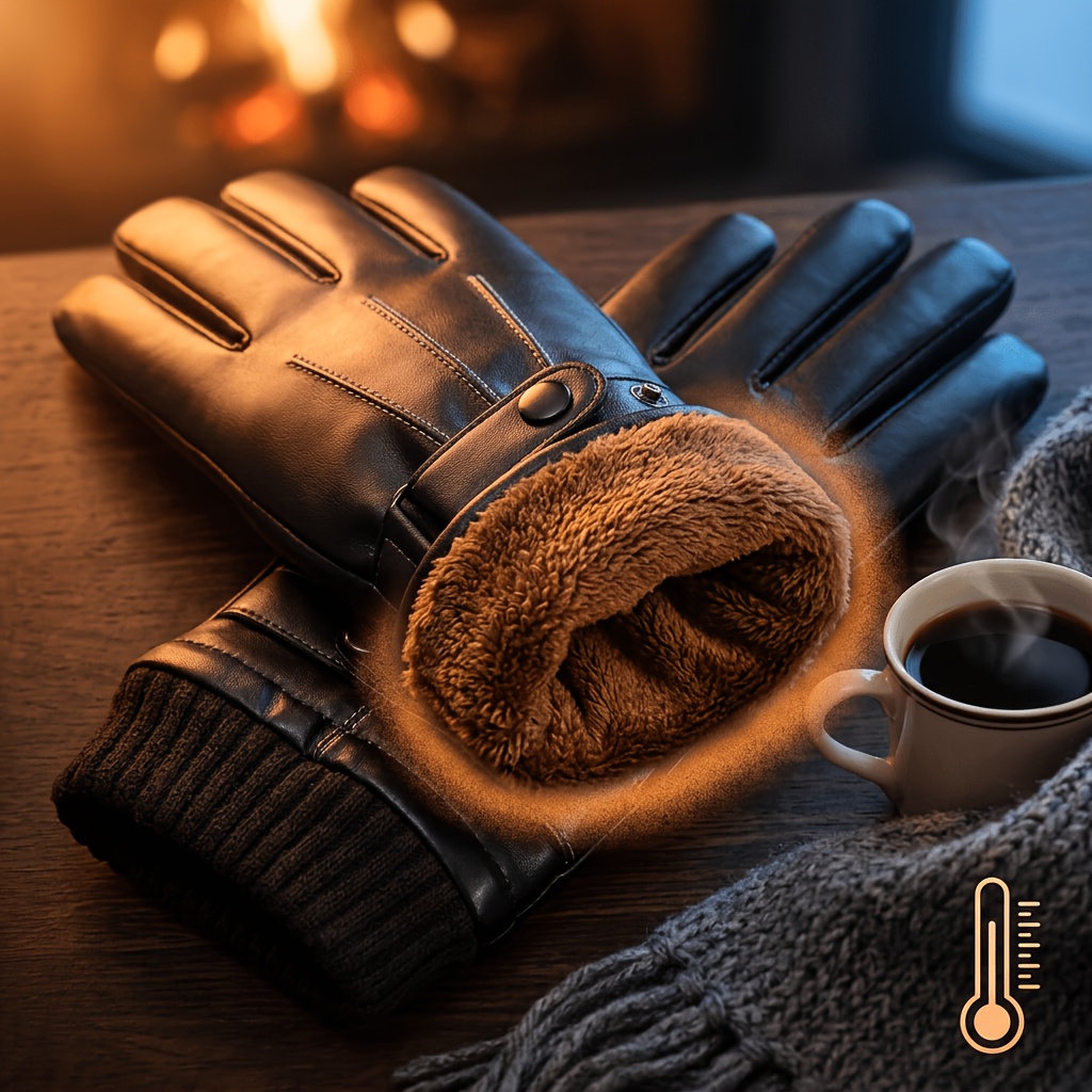 CarrKen Winter Touchscreen Gloves, Thermal Full-Finger